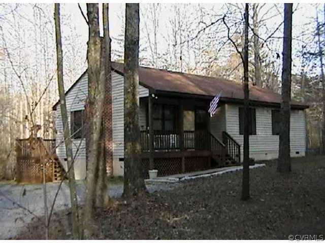 5240 Broad St Road Louisa, VA 23093 - Photo 1 of 1 front view of a house with a small yard