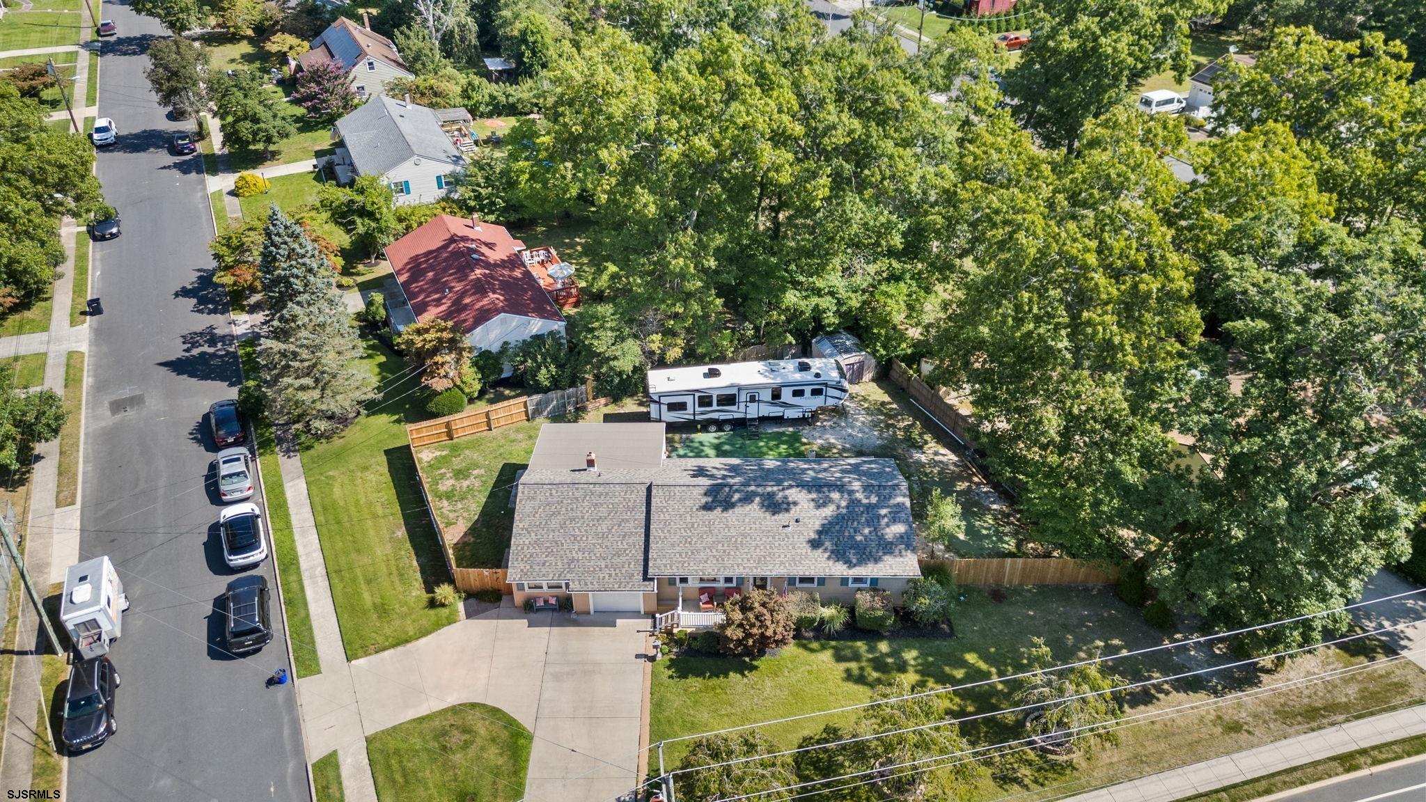 210 Mill Road Absecon, NJ 08201 - Photo 38 of 52 an aerial view of residential house with outdoor space and swimming pool