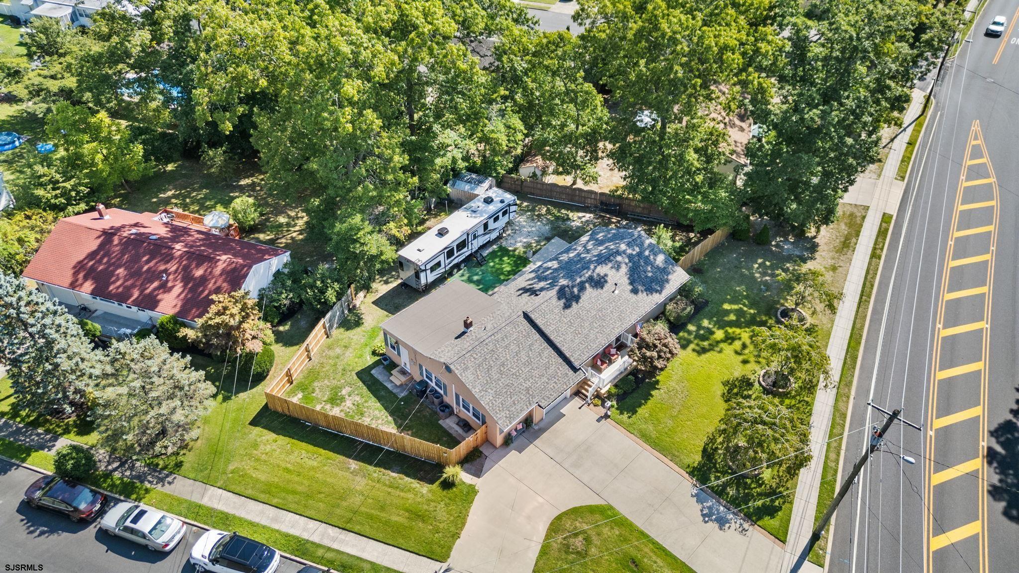 210 Mill Road Absecon, NJ 08201 - Photo 49 of 52 an aerial view of a house with a garden