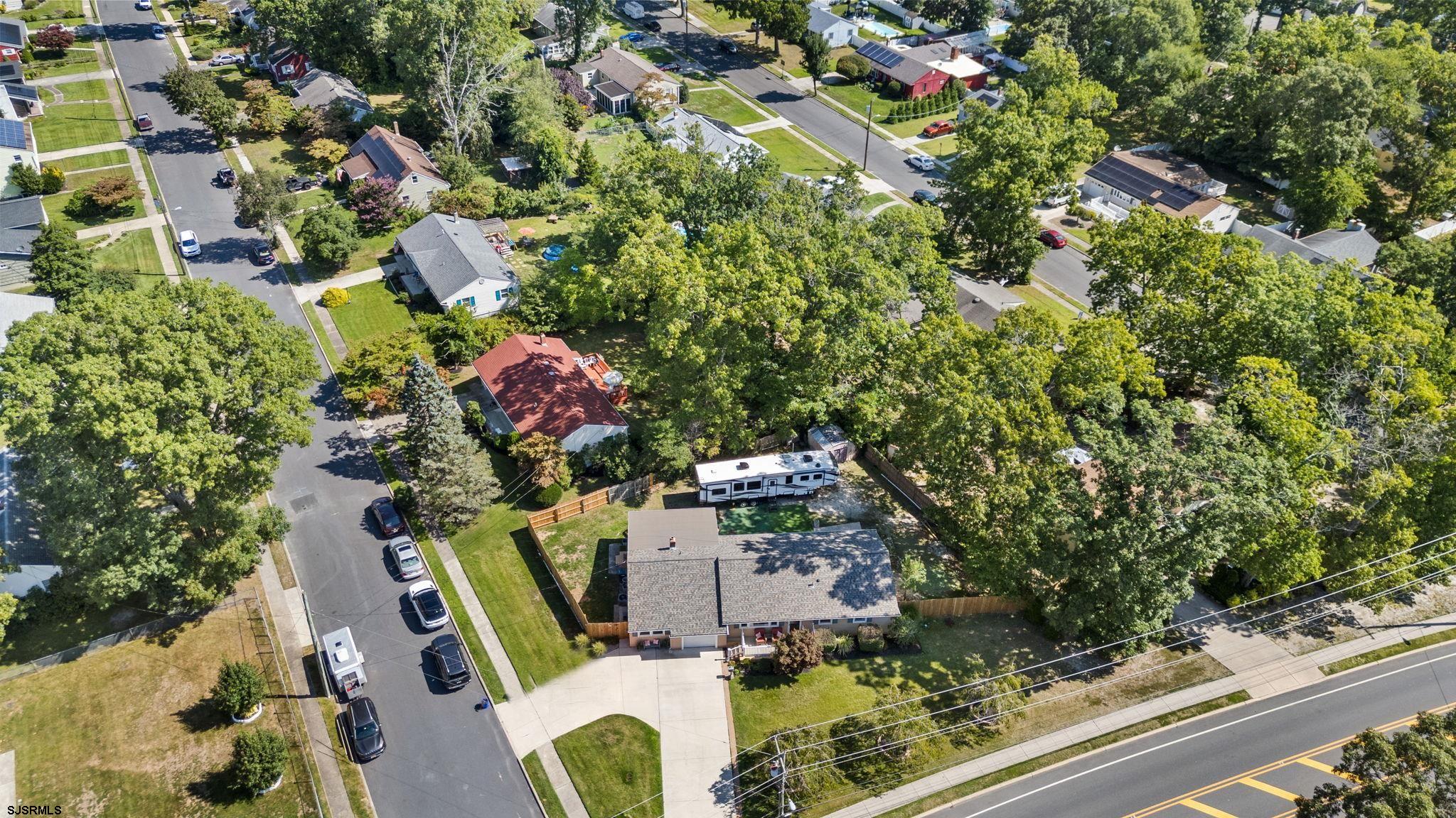 210 Mill Road Absecon, NJ 08201 - Photo 5 of 52 an aerial view of residential house with outdoor space and parking