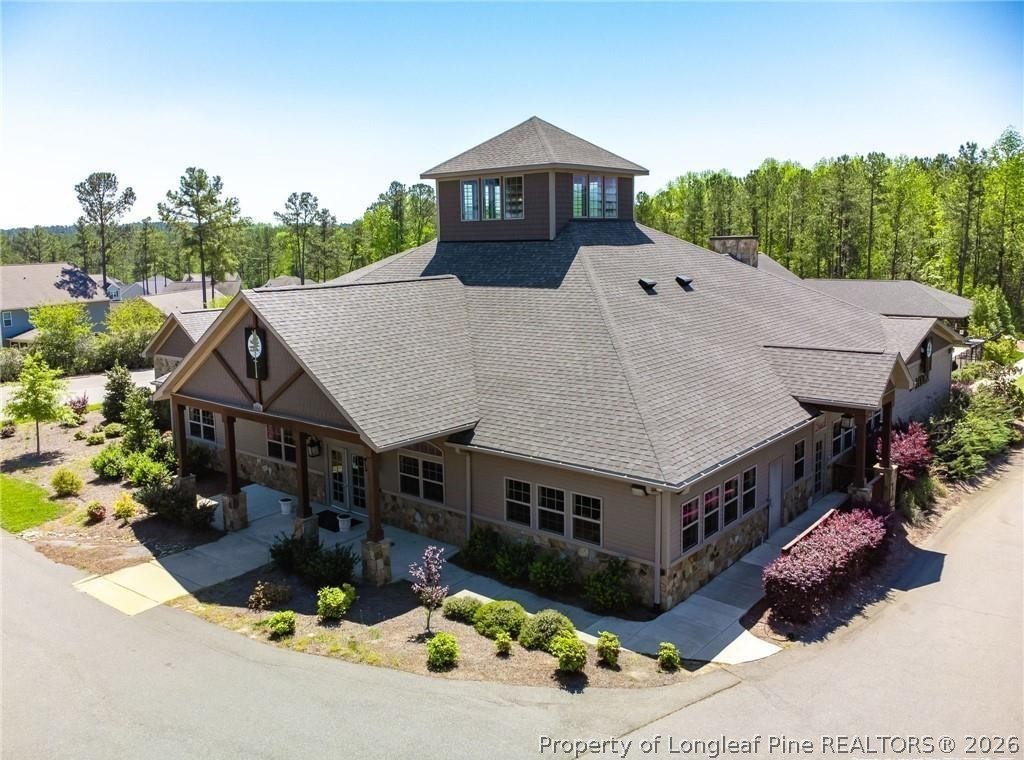 91 Timber Skip Drive Spring Lake, NC 28390 - Photo 27 of 28 a aerial view of a house with a yard