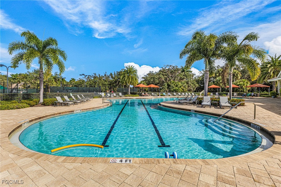 3900 Lakeview Isle Court Fort Myers, FL 33905 - Photo 29 of 31 a view of swimming pool having outdoor seating