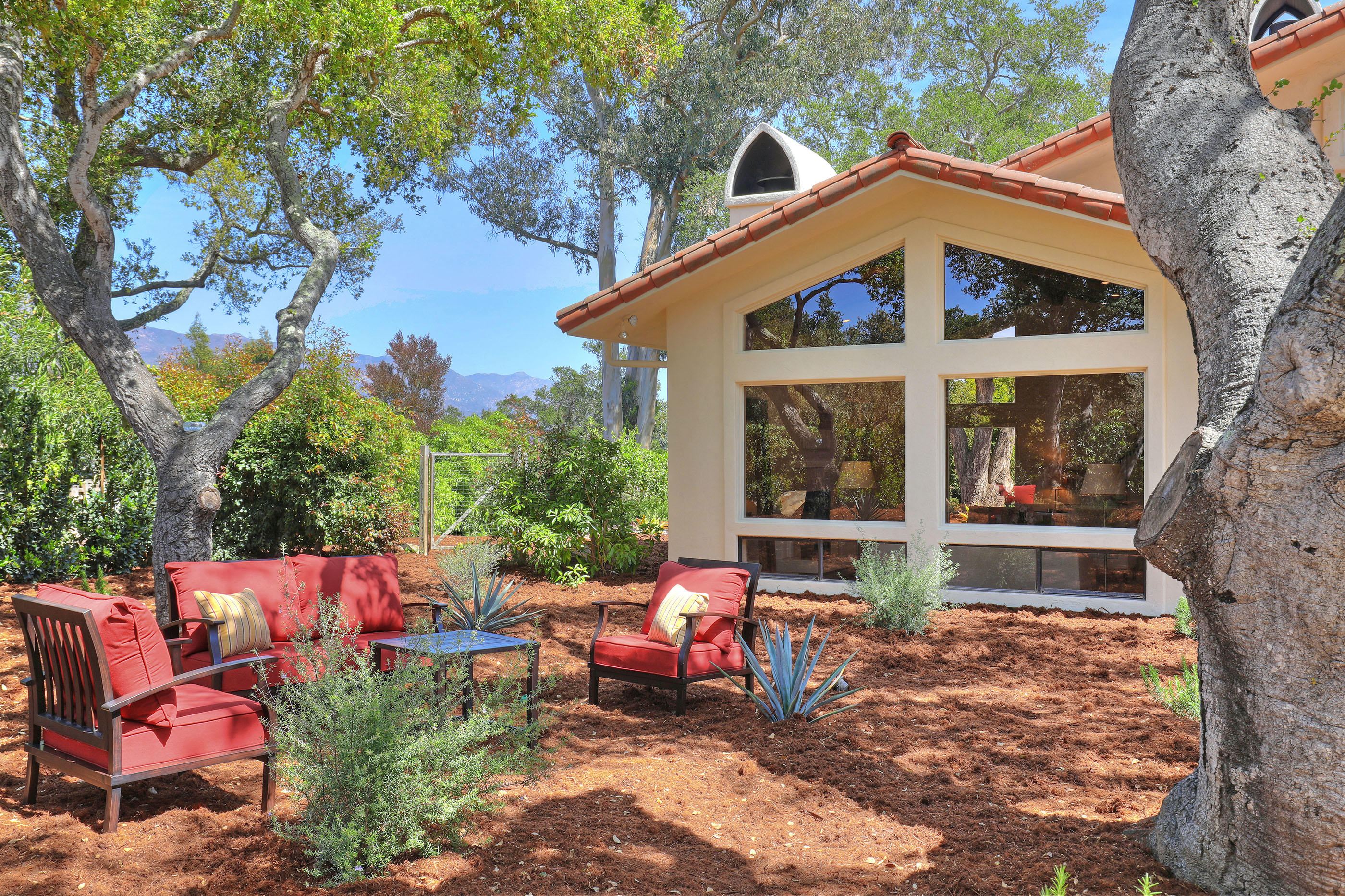 1674 Franceschi Road Santa Barbara, CA 93103 - Photo 21 of 25 a front view of a house with garden