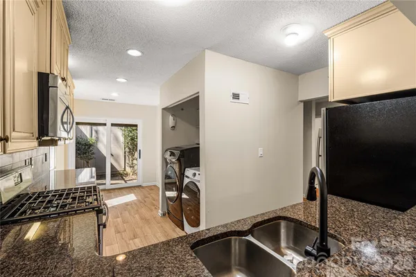 a view of front door