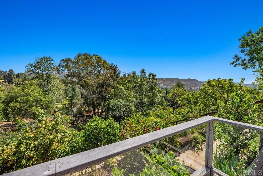 14040 Old Station Road Poway, CA 92064 - Photo 44 of 53 a view of a balcony with an outdoor space