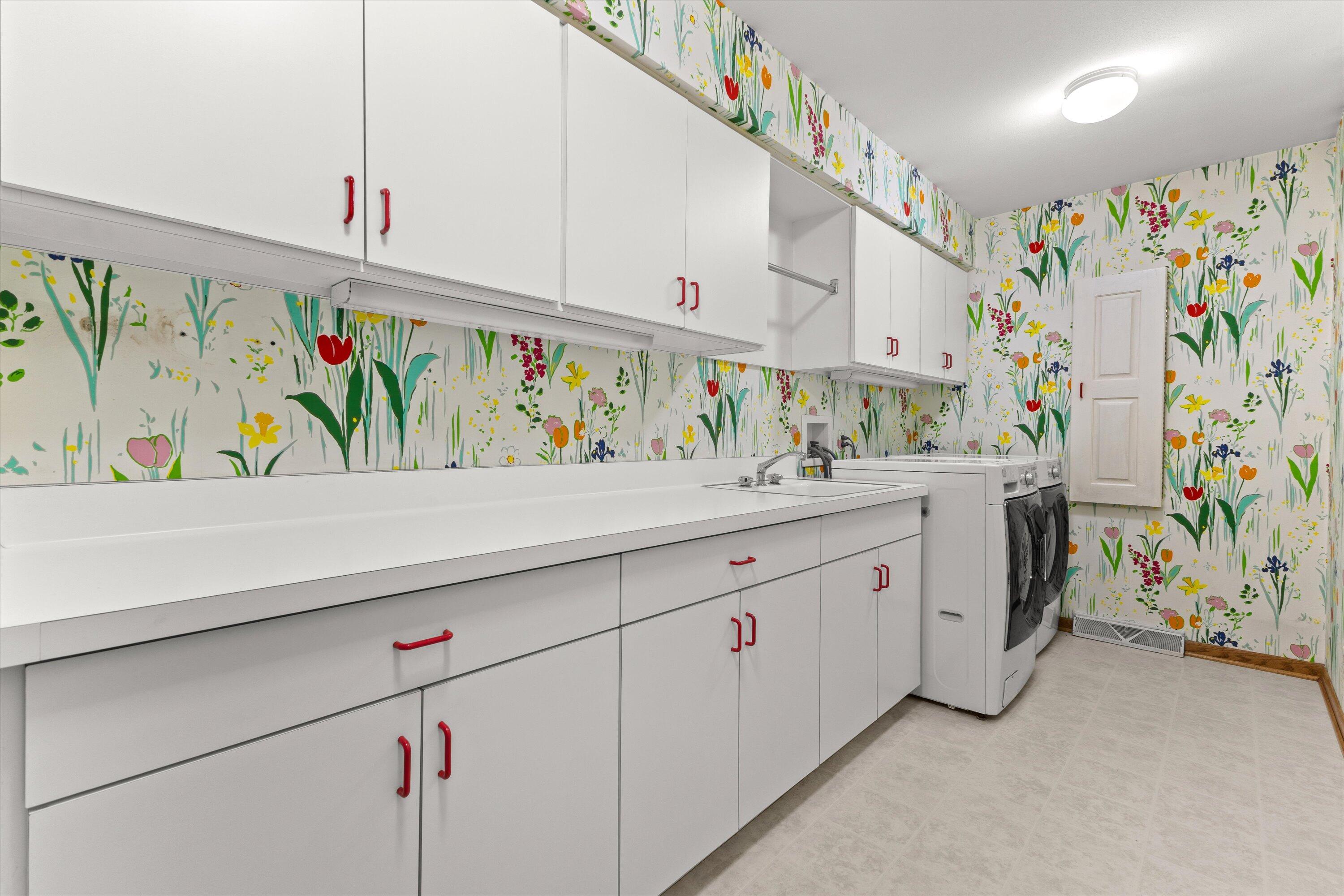 301 West Ravine Baye Road Bayside, WI 53217 - Photo 38 of 86 Kohler Wash Sink and Lots of Built in Cabinets