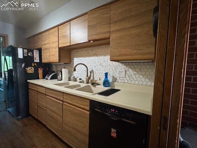 31 East Boulder Street Colorado Springs, CO 80903 - Photo 14 of 17 a kitchen with a sink and cabinets