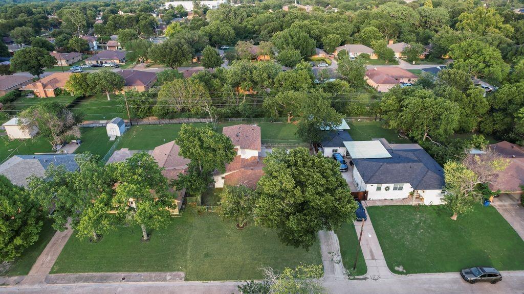 5706 Rocky Ridge Road Dallas, TX 75241 - Photo 26 of 31 an aerial view of a house with yard swimming pool and outdoor seating
