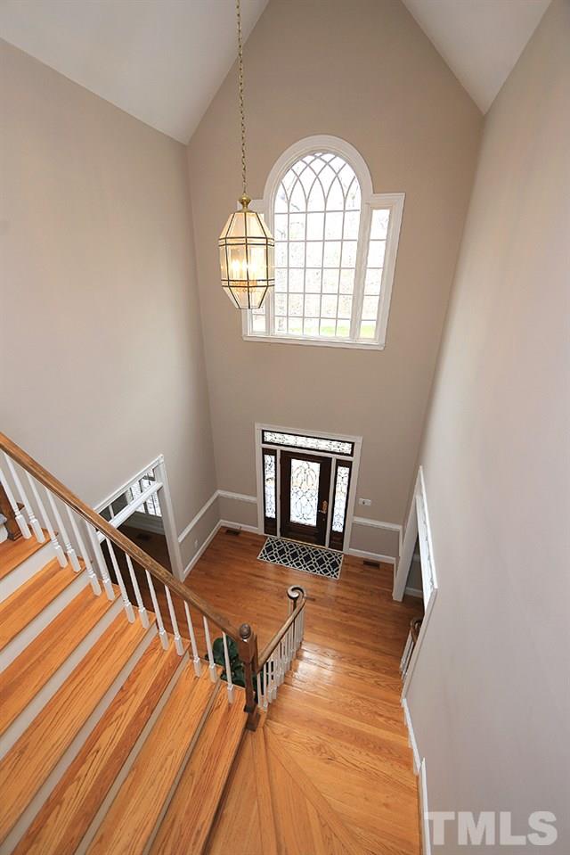 8617 Cold Springs Road Raleigh, NC 27615 - Photo 18 of 30 There is another staircase from the kitchen to the second floor,