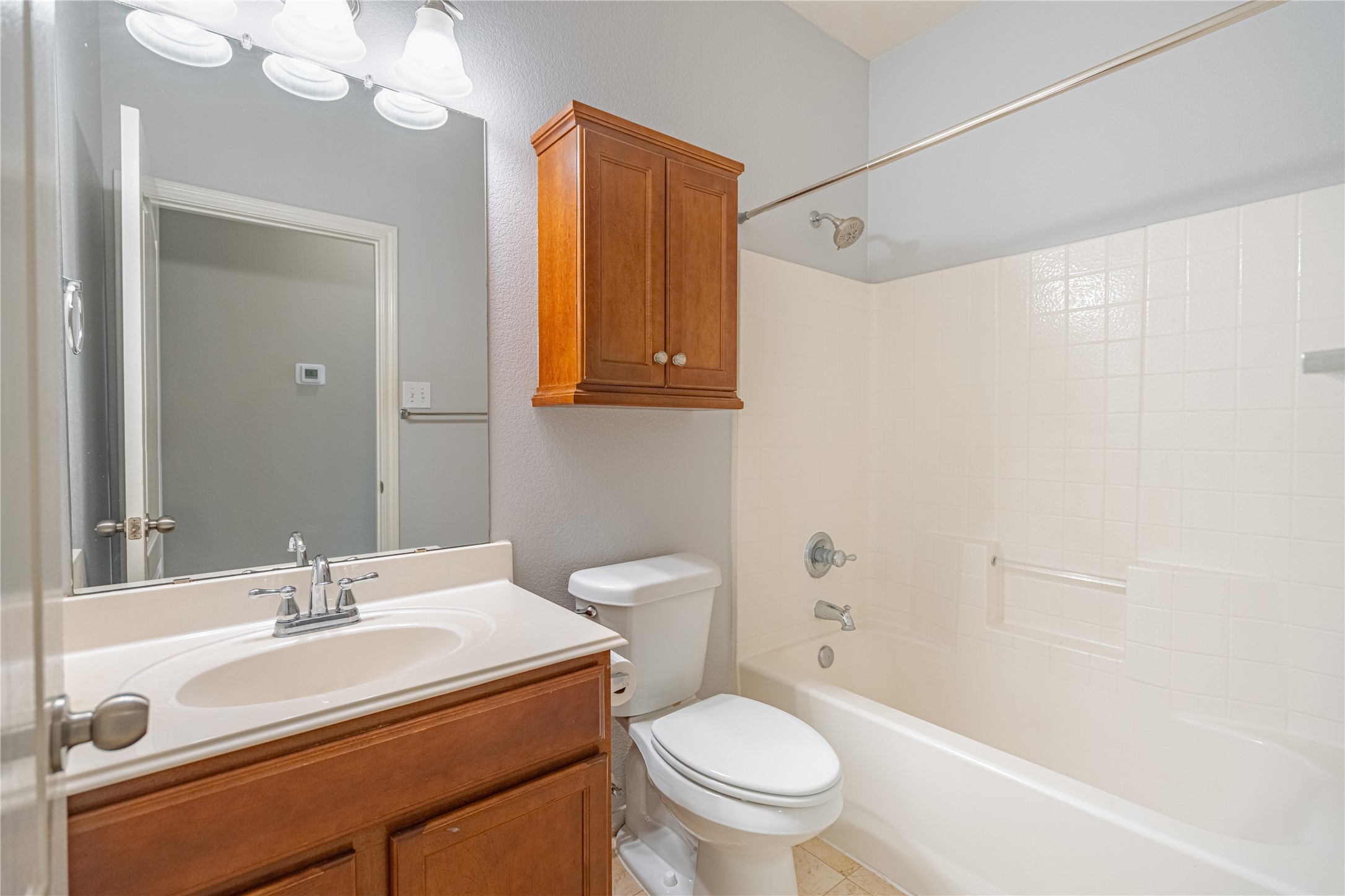 28514 Lockeridge Springs Drive Spring, TX 77386 - Photo 30 of 35 a bathroom with a sink toilet and shower