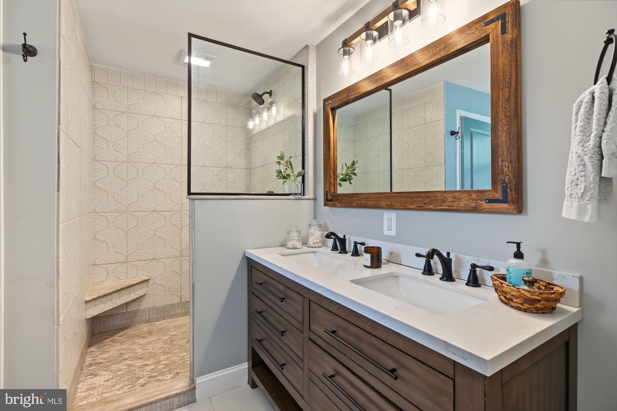 3145 Dublin Road Street, MD 21154 - Photo 38 of 57 Luxurious primary ensuite with walk in shower