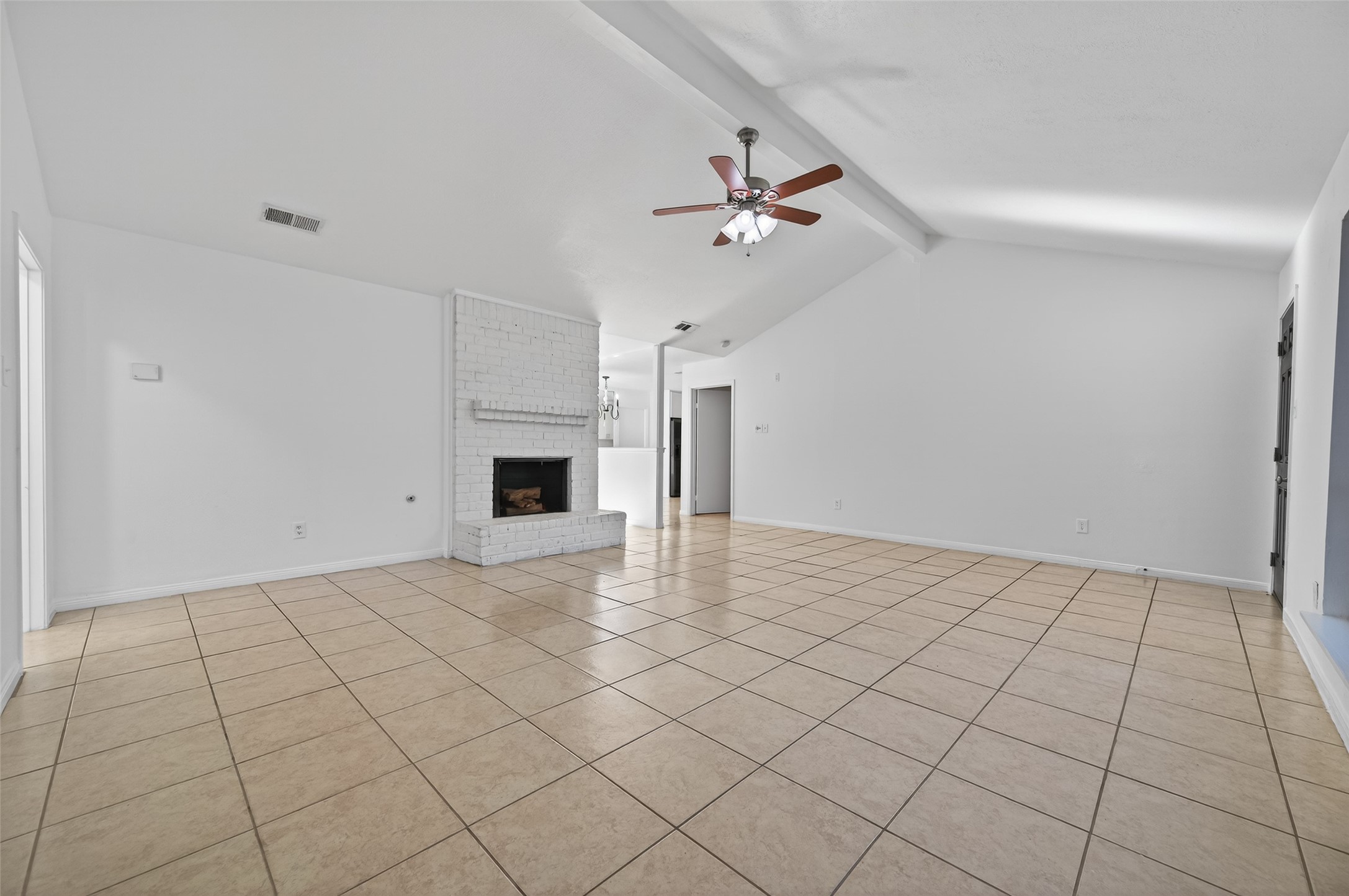 2603 Shady Bayou Lane Spring, TX 77373 - Photo 27 of 43 a view of an empty room and chandelier fan