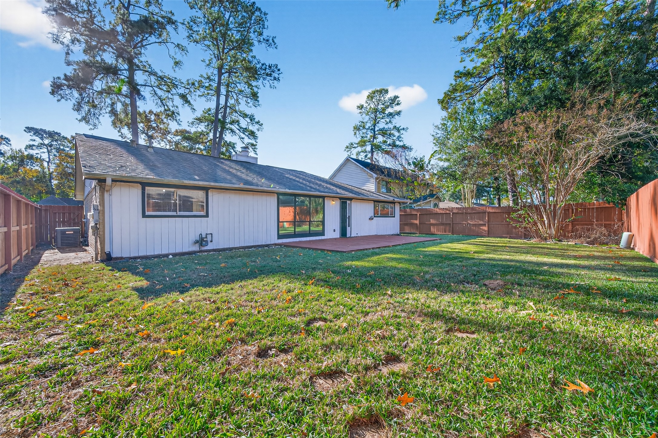 2603 Shady Bayou Lane Spring, TX 77373 - Photo 42 of 43 a view of a house with a yard