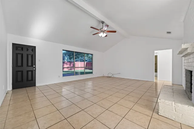 a view of empty room