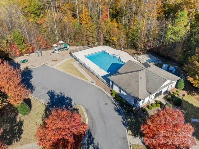 a house with trees in front of it