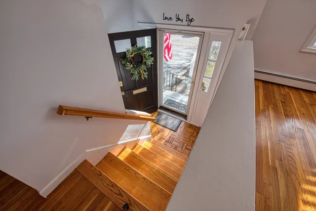 a view of an entryway