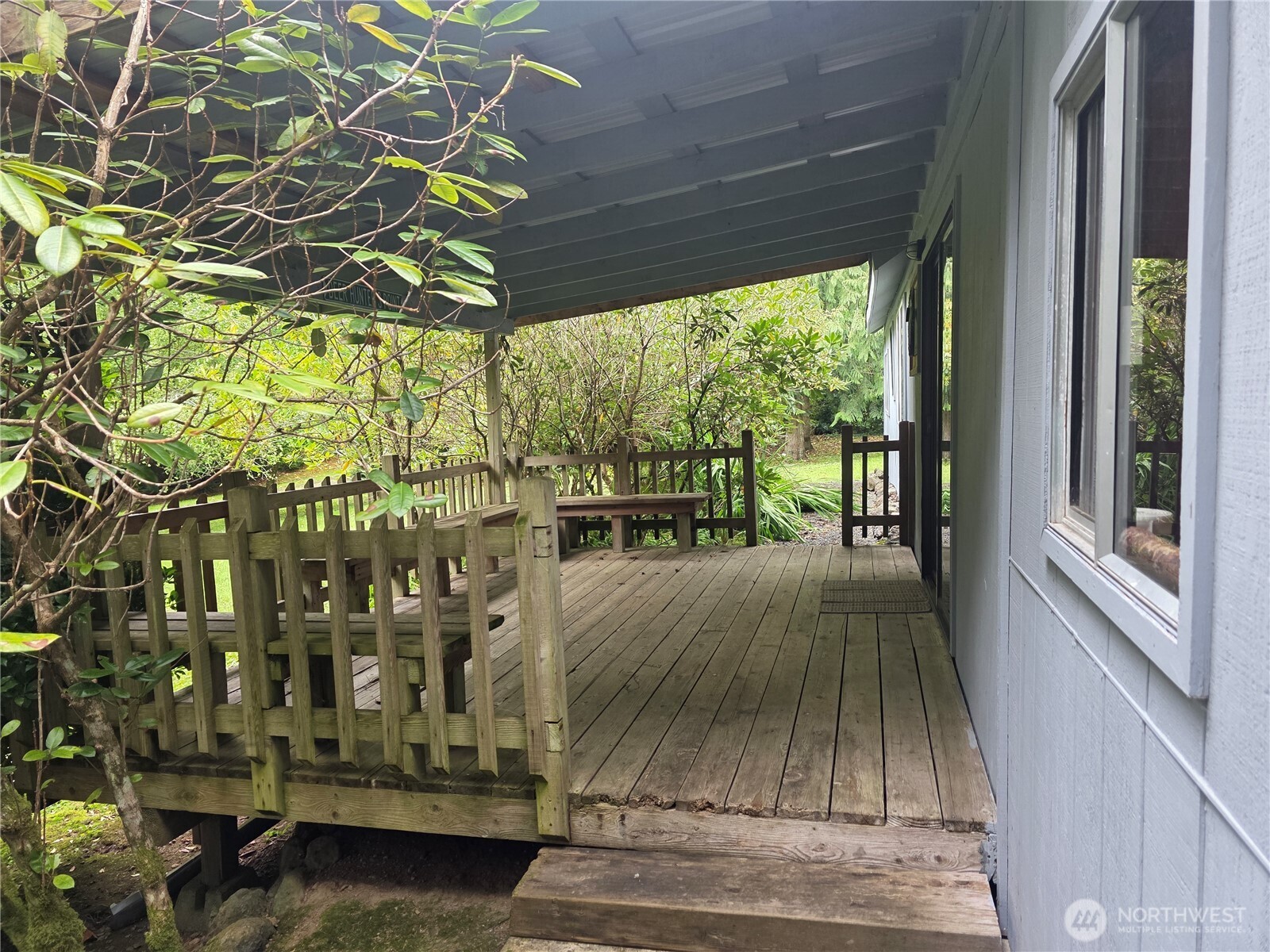 540 Nichols Road Clallam Bay, WA 98326 - Photo 15 of 25 a view of outdoor space with seating area