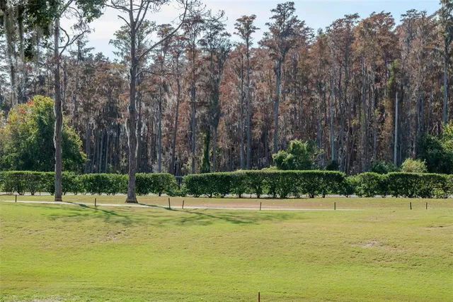 a view of a with swimming pool and a yard