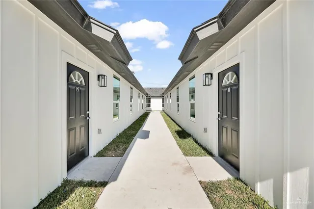 a view of an entryway