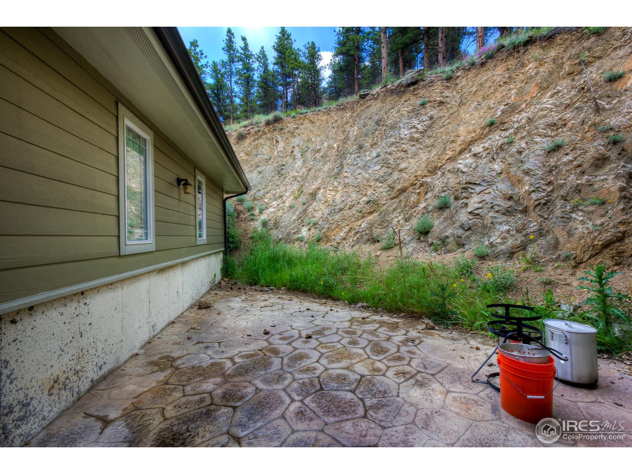 420 Stove Prairie Road Bellvue, CO 80512 - Photo 11 of 34 Rear Patio