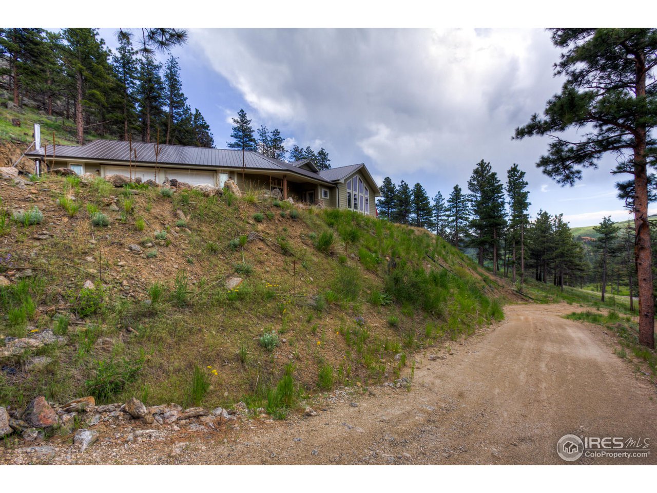 420 Stove Prairie Road Bellvue, CO 80512 - Photo 2 of 34 Driveway/Arrival
