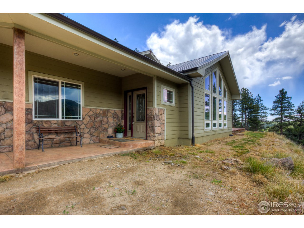 420 Stove Prairie Road Bellvue, CO 80512 - Photo 4 of 34 Front of Home