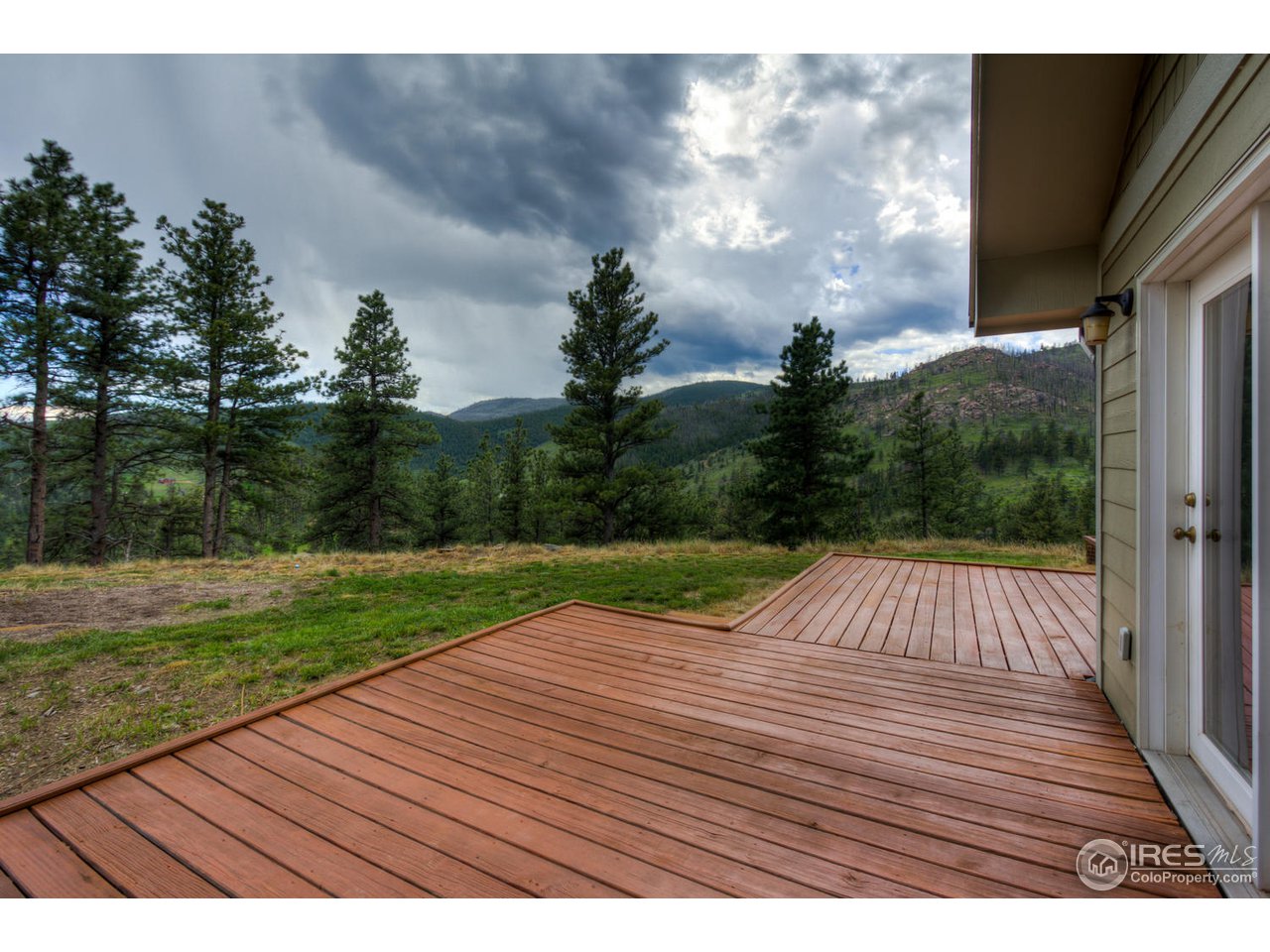 420 Stove Prairie Road Bellvue, CO 80512 - Photo 7 of 34 Views from the Master Bedroom Deck