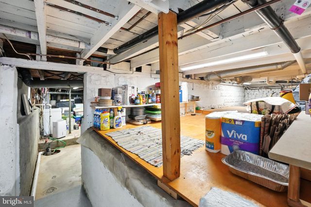 a view of a storage room with washer and dryer