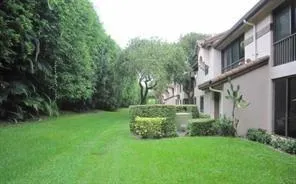 a view of a back yard