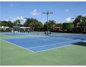 a view of a tennis court