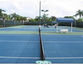 5438 Verona Drive, Unit 812 Boynton Beach, FL 33437 - Photo 30 of 35 a view of a tennis court