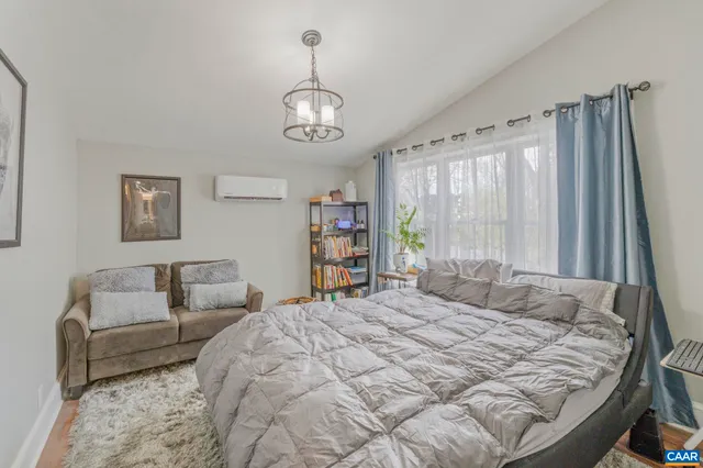 a view of a large white building