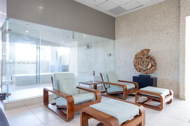 a view of a city with tall buildings