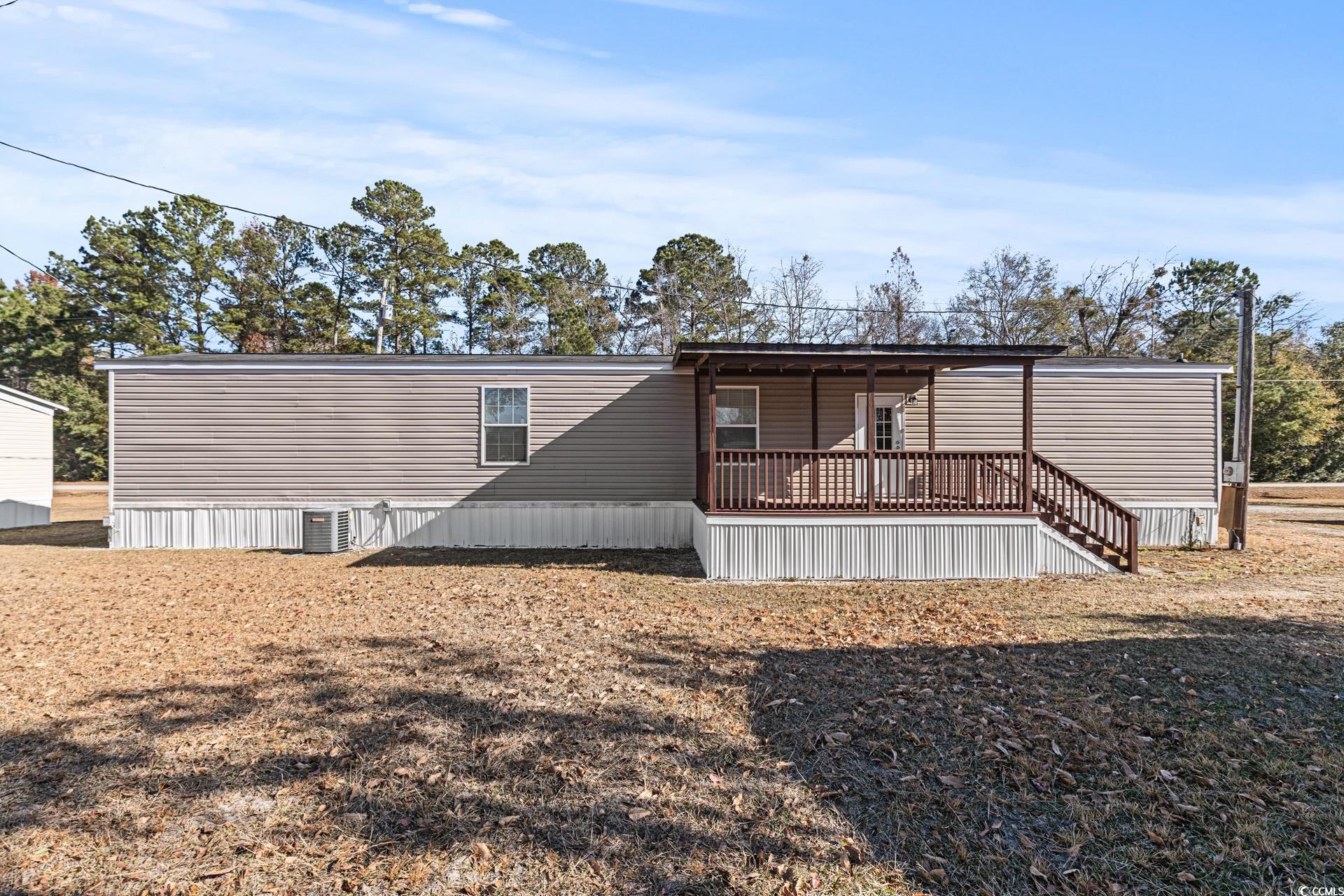 5148 Carriage Road Conway, SC 29527 - Photo 24 of 25 Rear view of property featuring central AC