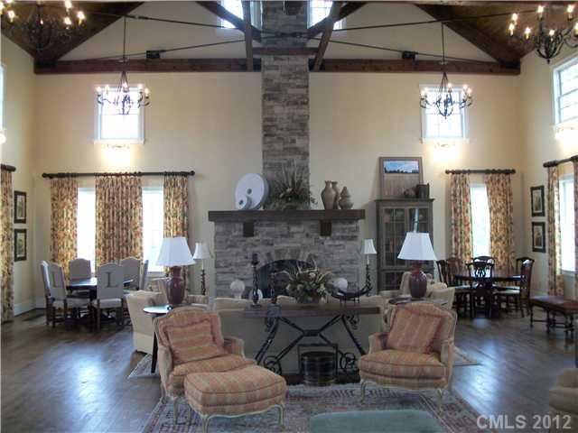 1240 Screech Owl Road Waxhaw, NC 28173 - Photo 10 of 14 a living room with furniture and a fireplace