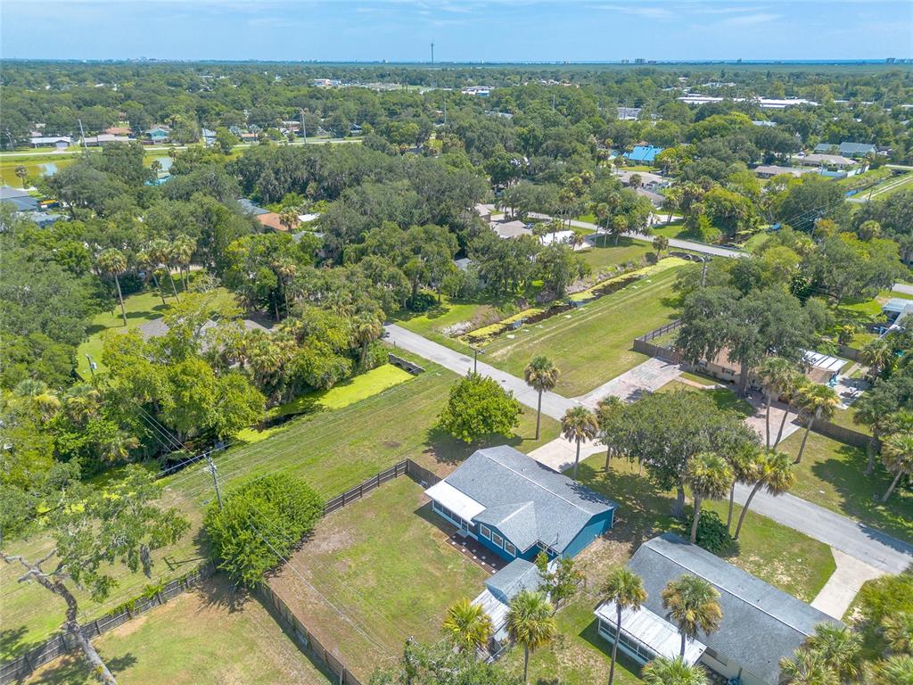 1804 Mango Tree Drive Edgewater, FL 32132 - Photo 35 of 43 an aerial view of residential houses with outdoor space and trees