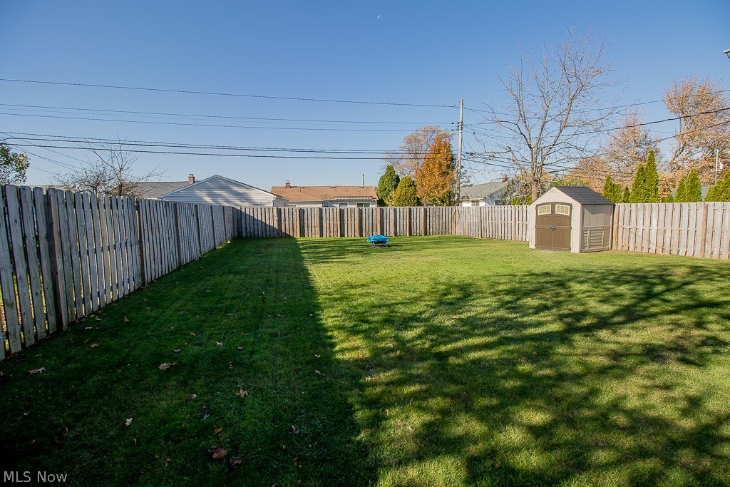 1714 Roselawn Road Cleveland, OH 44124 - Photo 24 of 27 Huge Fenced in Backyard