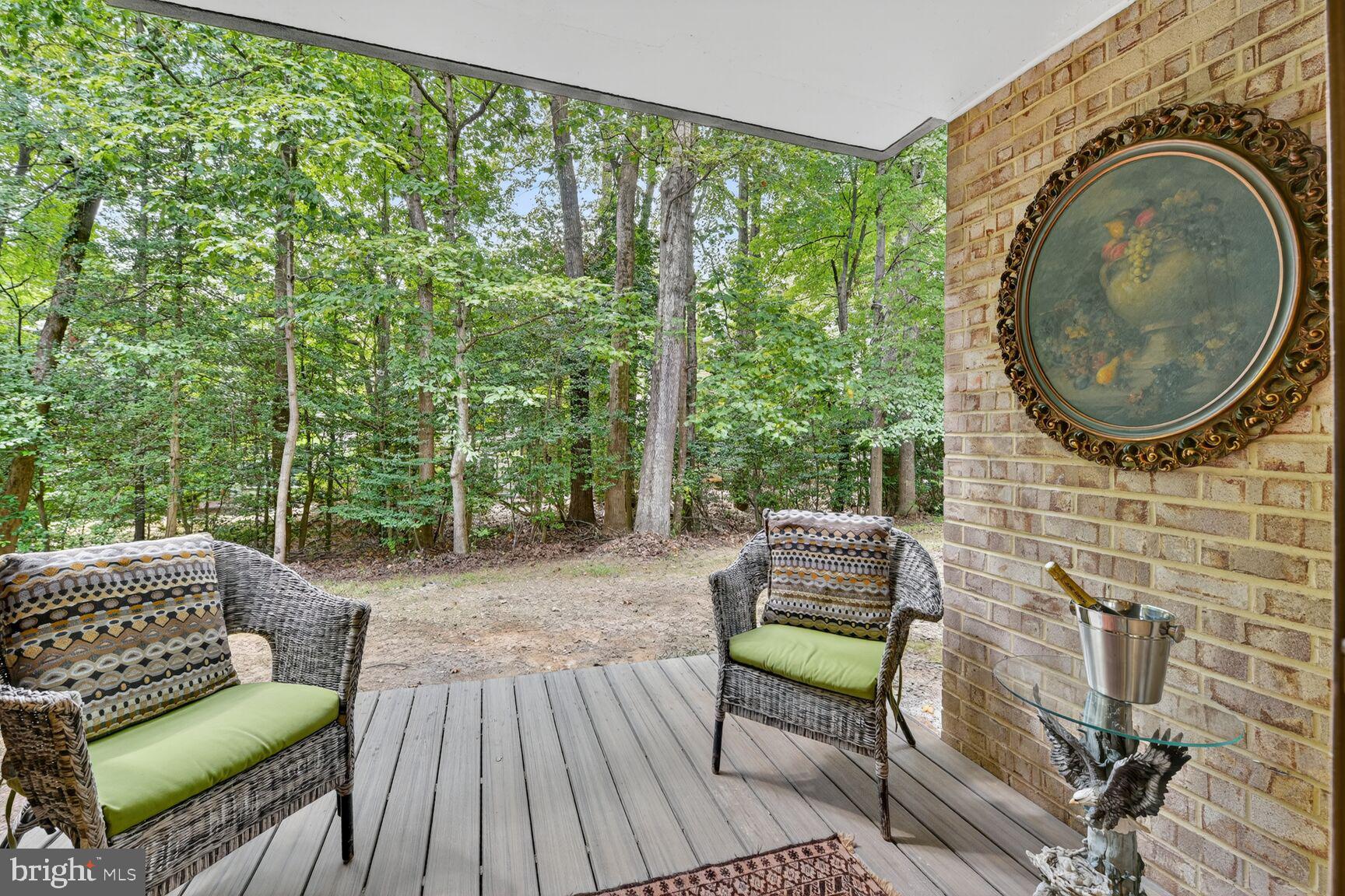 2208 Castle Rock Square, Unit 2B Reston, VA 20191 - Photo 27 of 51 a view of a chairs in a patio
