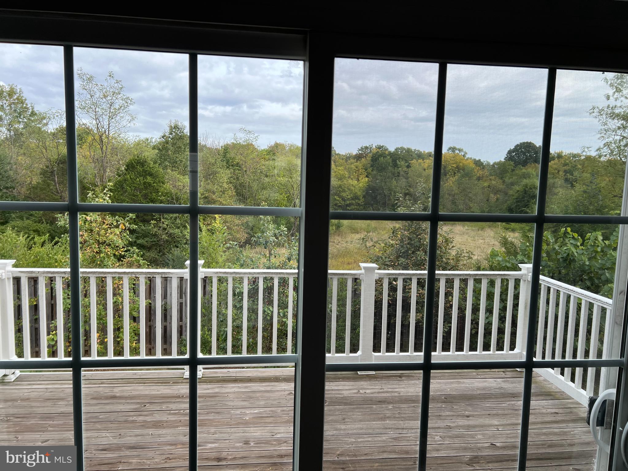 8429 Girvan Court Manassas, VA 20109 - Photo 17 of 31 a view of a balcony from a window