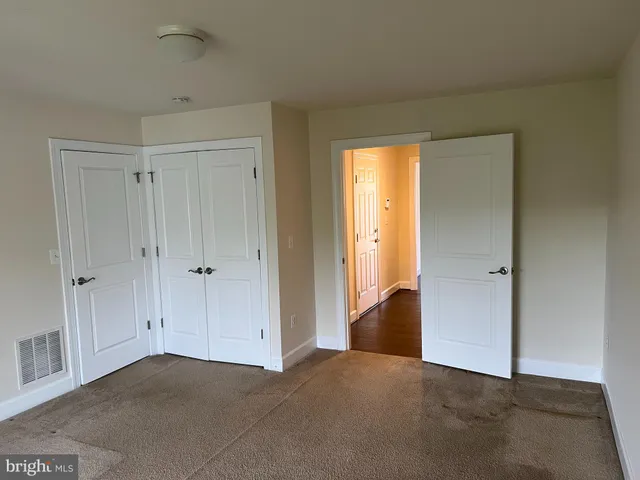 a view of empty room