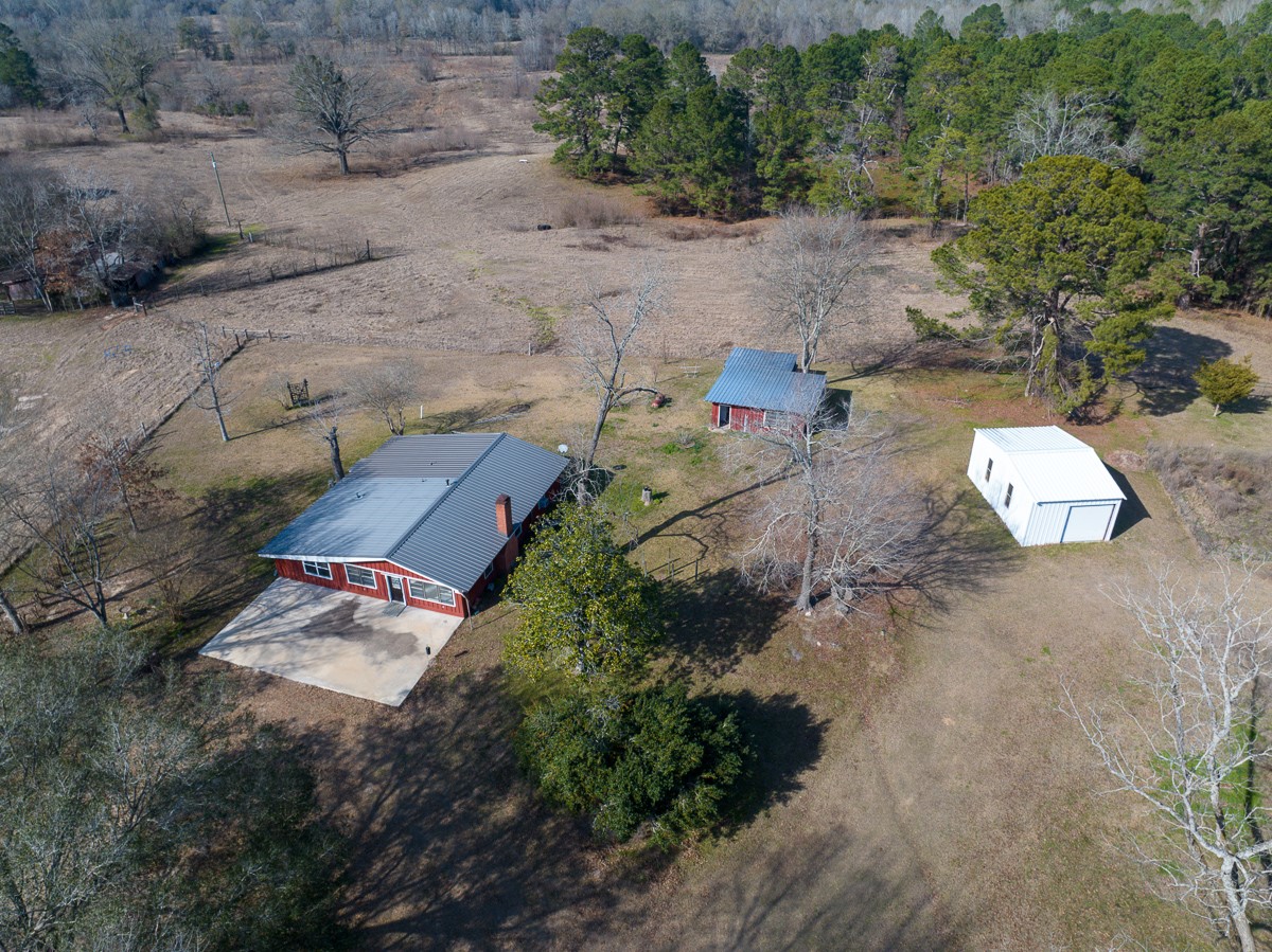 1 Fm 328 Huntington, TX 75949 - Photo 11 of 40 an aerial view of a house with a yard