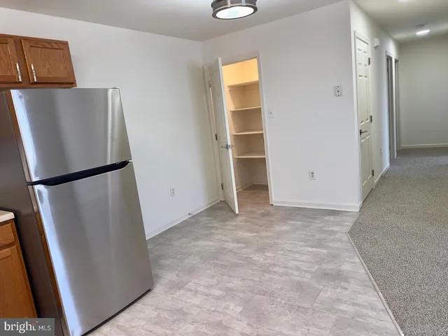 a view of closet area