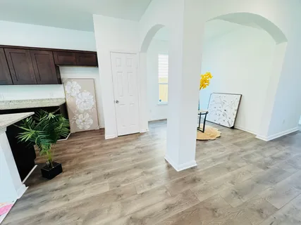a view of a storage & utility room