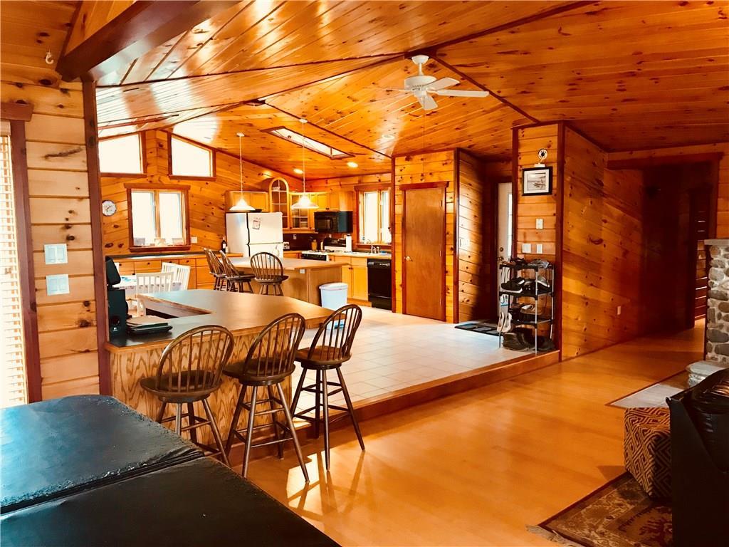 505 Arrowsic Road Arrowsic, ME 04530 - Photo 8 of 22 Open kitchen and living room...