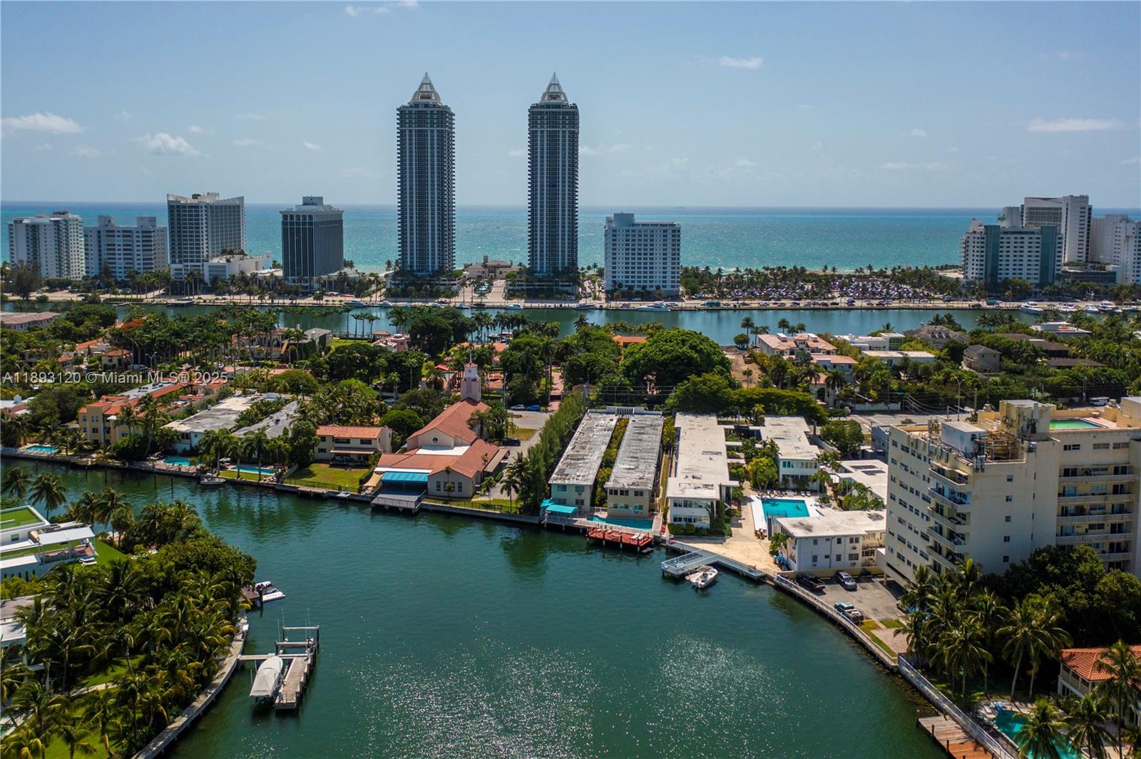 4720 Pine Tree Drive, Unit 2 Miami Beach, FL 33140 - Photo 20 of 23 a view of a city with tall buildings