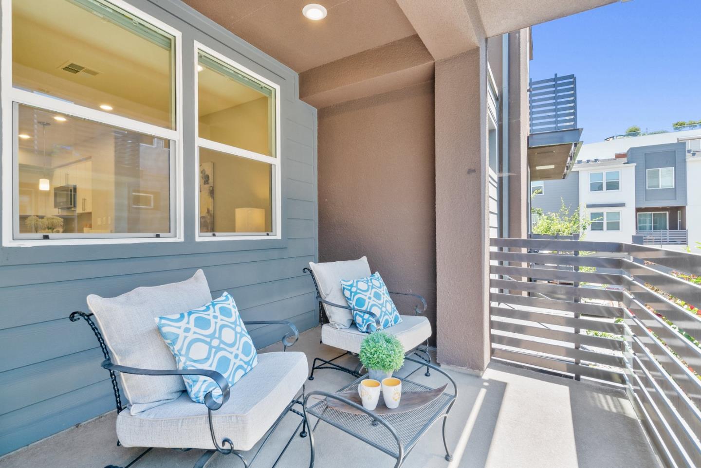633 Clover Circle Milpitas, CA 95035 - Photo 30 of 36 a outdoor living room with furniture and a large window