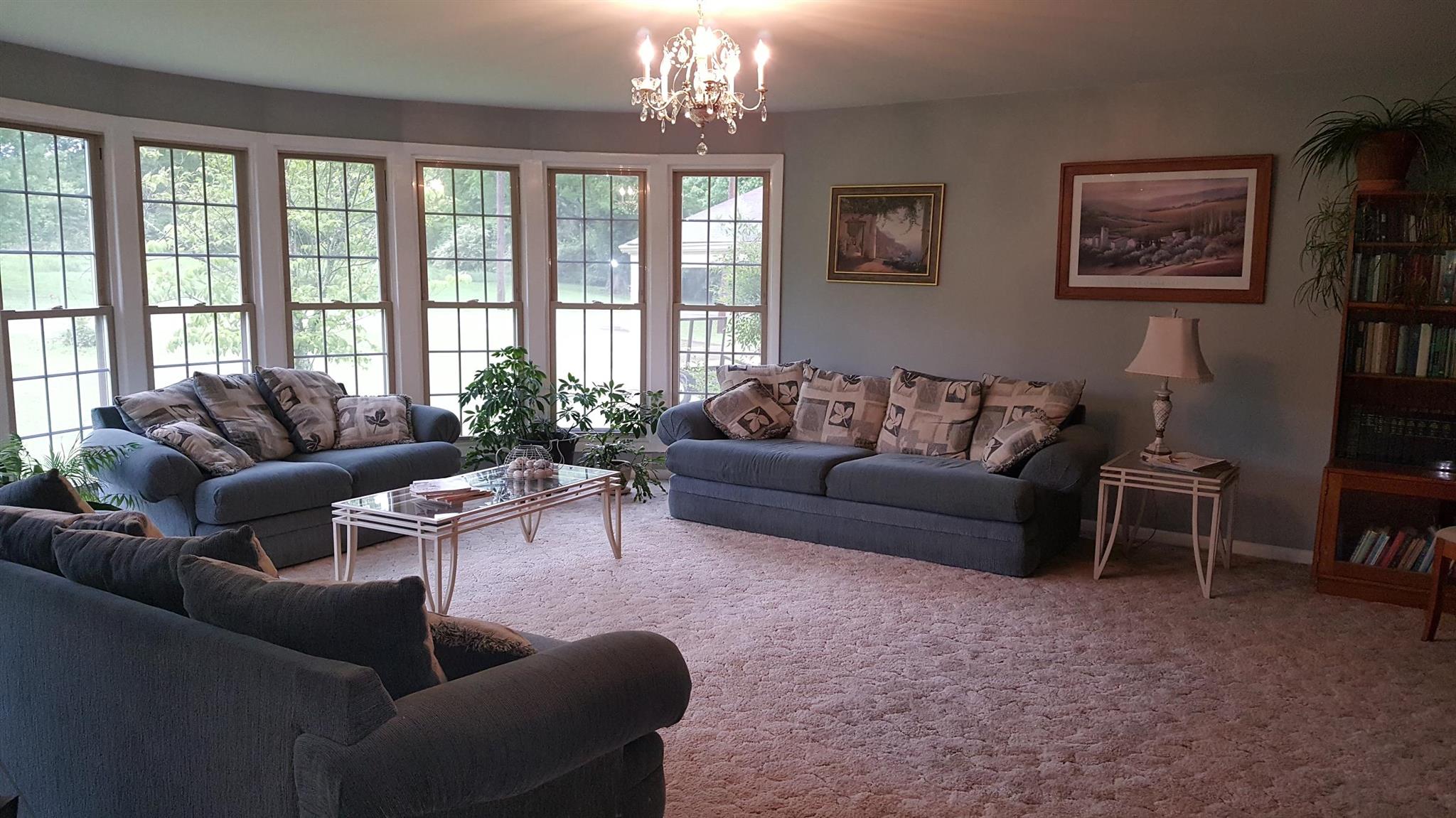 5417 Vanderbilt Road Old Hickory, TN 37138 - Photo 8 of 11 a living room with furniture and a large window