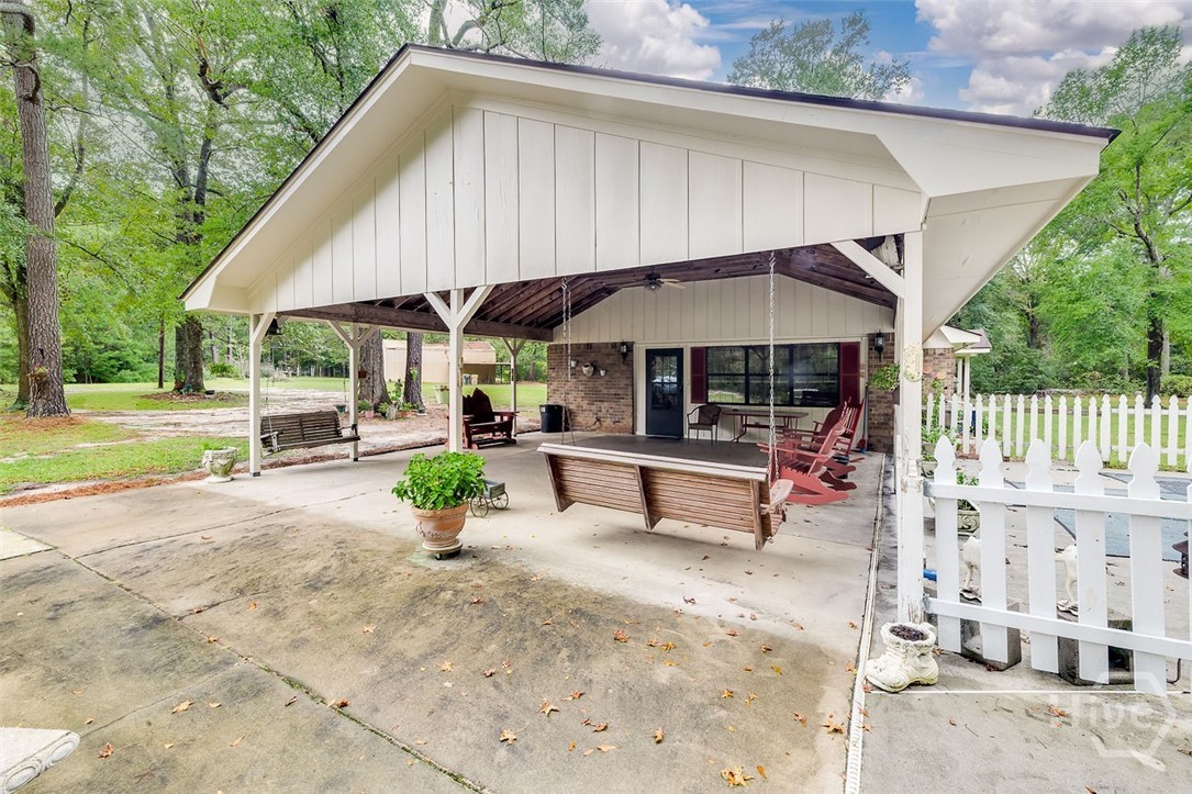 548 Log Landing Road Springfield, GA 31329 - Photo 33 of 37 Carport/Patio Pool Area