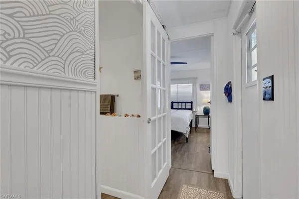 a en suite bathroom with a sink