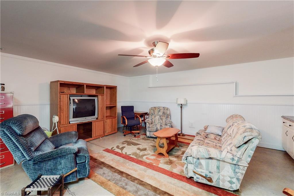 1241 Panther Point Road Richfield, NC 28137 - Photo 34 of 50 Basement living room